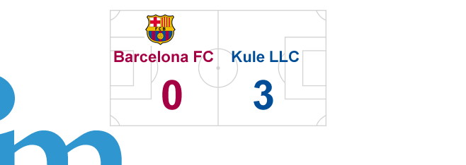 Barcellona FC – KULE LLC = 0-3